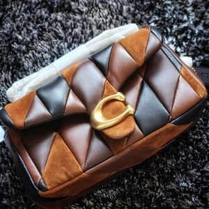 NWT Quilted Patchwork TABBY 20 Coach